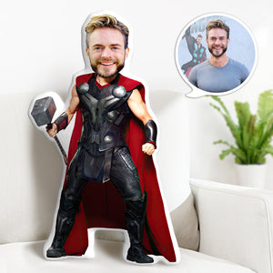 Custom Face Pillow Valentine's Gifts Personalized Body Pillow Thor Pillow Gifts MinIMe Pillow Gag Gift