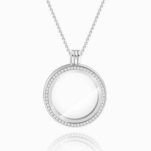 Locket Necklace Sterling Silver Necklace For Women Girl - MadeMineAU