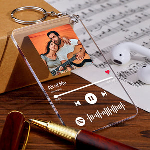 Gift For Couple Custom Spotify CodePlaque Spotify Code Keychain Spotify Night Light