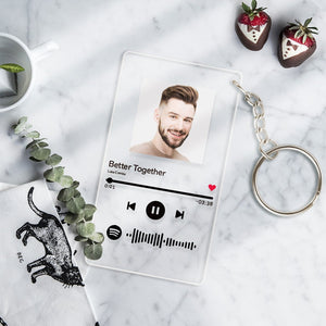 Custom Spotify Code Music Plaque Glass Gifts For Yourself
