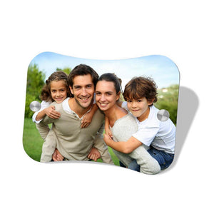 Custom Photo Door Signs Personalized House Signs Plates Door Plates Pillow Shaped - Family - MadeMineAU