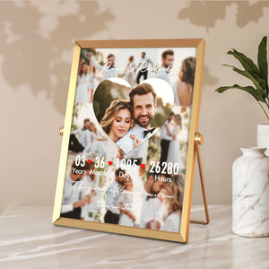 Special Photo Frame Collage For Love Wedding Anniversary Custom Photo Gift - MyPhotoLighter