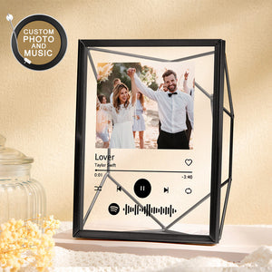 Custom Photo Spotify Acrylic Photo Frame Personalized Picture Gift - MadeMineAU