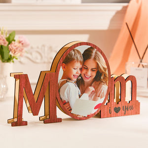 Custom Photo Ornaments Creative Night Light Commemorate Gifts for Mother's Day - MadeMineAU