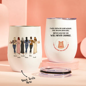 Custom Image Engraved Mugs Like Mother Like Daughter Gifts for Mom - MadeMineAU