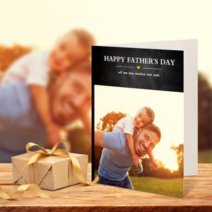 Fathers Day Gift Custom Greeting Card for Him - Best Dad Ever - MadeMineAU
