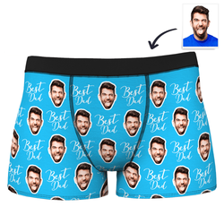 Men's Custom Best Dad Boxer Shorts - MadeMineAU