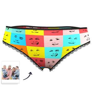 Custom Face Womens Panties Fixed Expression - MadeMineAU