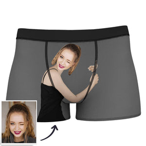 Custom Love Hug Boxer Shorts - Light Skin - MadeMineAU