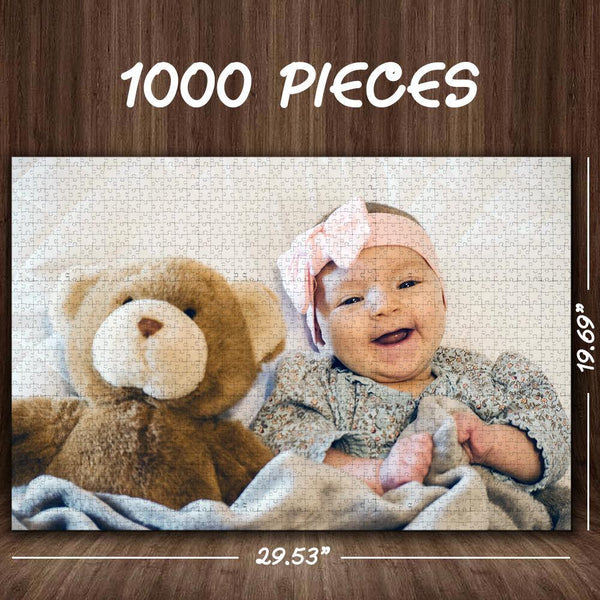 Stay Inside Gifts Personalized Your Photo Jigsaw Puzzle Best Custom Gifts- 35-1000 pieces Puzzles for Adults - MadeMineAU