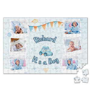 Personalized Photo Jigsaw Puzzle Record Your Baby's Growth - 35-500 pieces - MadeMineAU
