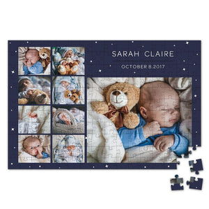 Personalized Photo Jigsaw Puzzle Gift for Newborn - 35-500 pieces - MadeMineAU
