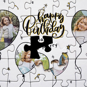 Personalized Photo Jigsaw Puzzle Happy Birthday - 35-500 pieces - MadeMineAU