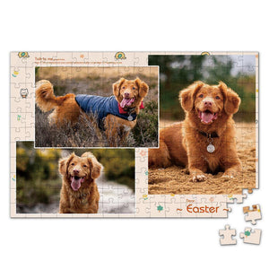 Personalized Photo Jigsaw Puzzle Cute Pet - 35-500 pieces - MadeMineAU