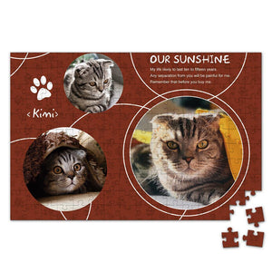 Personalized Photo Jigsaw Puzzle You Are Our Sunshine - 35-500 pieces - MadeMineAU