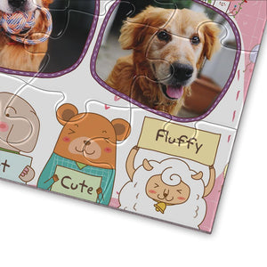 Personalized Photo Jigsaw Puzzle Lovely Pet - 35-500 pieces - MadeMineAU