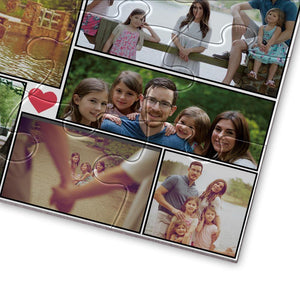 Personalized Photo Jigsaw Puzzle Warm Family Photo - 35-500 pieces - MadeMineAU