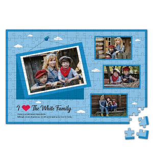 Personalized Photo Jigsaw Puzzle Perfect Gift for Family - 35-500 pieces - MadeMineAU