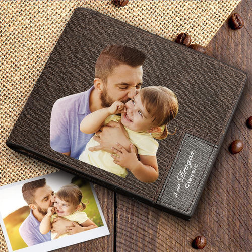 Personalised Photo Wallet - Best Gift For Him - MadeMineAU