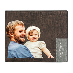 Personalised Photo Wallet - Best Gift For Him - MadeMineAU