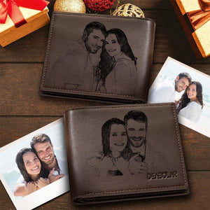 Custom Trifold Double-Sided Photo Wallet