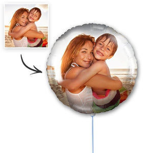Custom Photo Balloon Personalised Round Balloons Memorial Gifts - soufeelus