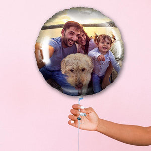 Photo Balloon Personalised Round Balloons Gifts for Family - soufeelus