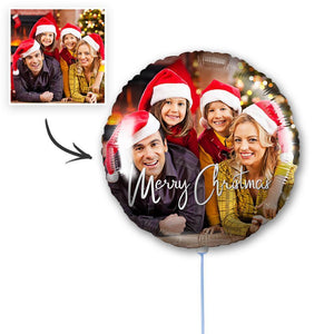 Merry Christmas Photo Balloon For Christmas Gifts