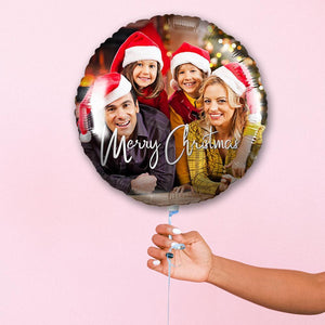 Merry Christmas Photo Balloon For Christmas Gifts
