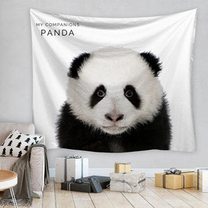 Panda Tapestry, Wall Decor Hanging Tapestry - MadeMineAU