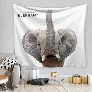 Elephant Tapestry, Wall Decor Hanging Tapestry - MadeMineAU