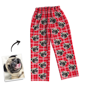 Custom Photo Pajama Pants, Sleepwear, Nightwear - MadeMineAU