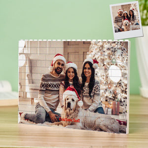 Custom Building Brick Photo Block Personalised Brick Puzzles Gift for Family
