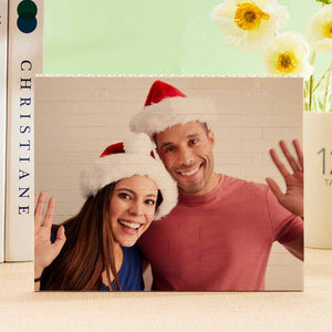 Love Gifts Personalised Small Building Brick Photo Block Christmas Gifts