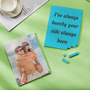 Personalized Brick Rectangle Building Photo Block Spotify Code Custom Text Frame