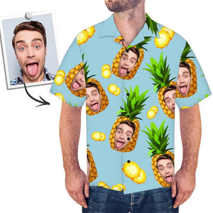 Custom Face Shirt Men's All Over Print Hawaiian Shirt Fresh Style