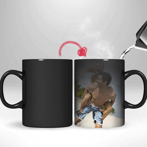 Personalized Custom Photo Mugs - Magic Heat Color Changing Coffee Mugs - MadeMineAU