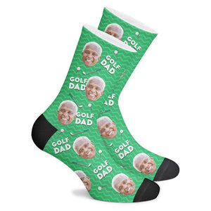 Custom Golf Dad Socks - MadeMineAU