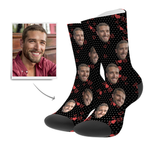 Custom Love Socks - MadeMineAU
