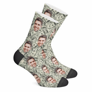 Custom Money Socks - MadeMineAU