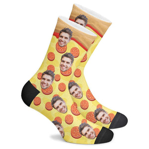 Custom Pizza Socks - MadeMineAU