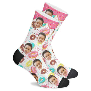 Custom Donut Socks - MadeMineAU