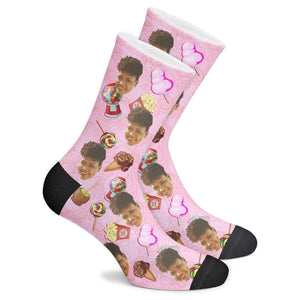 Custom Candy Socks - MadeMineAU