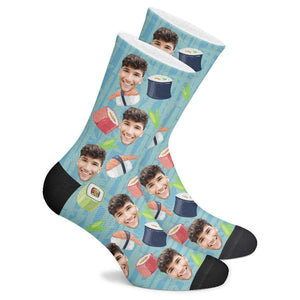 Custom Sushi Socks - MadeMineAU
