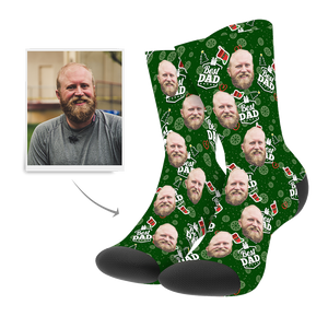 Christmas Custom Dad Socks - MadeMineAU