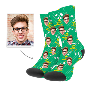 St. Patrick's Day Custom Best Boyfriend Socks - MadeMineAU