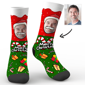 Christmas Santa Clause Socks - MadeMineAU