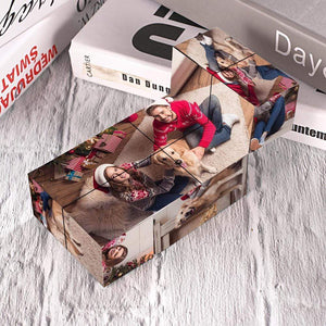 Custom Photo Rubic's Cube Multiphoto Flipping Photo Cubes Christmas Gifts