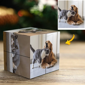 Custom Photo Rubic's Cube For Lovers Multiphoto Cube Best Gift Choice