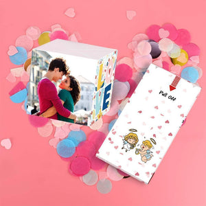 Surprise Box Custom Photo Surprise Explosion Bounce Box DIY with Heart - soufeelus